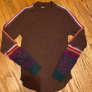 Free people size large thermal top nwot